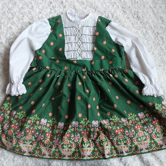 polly flinders hand smocked dress
